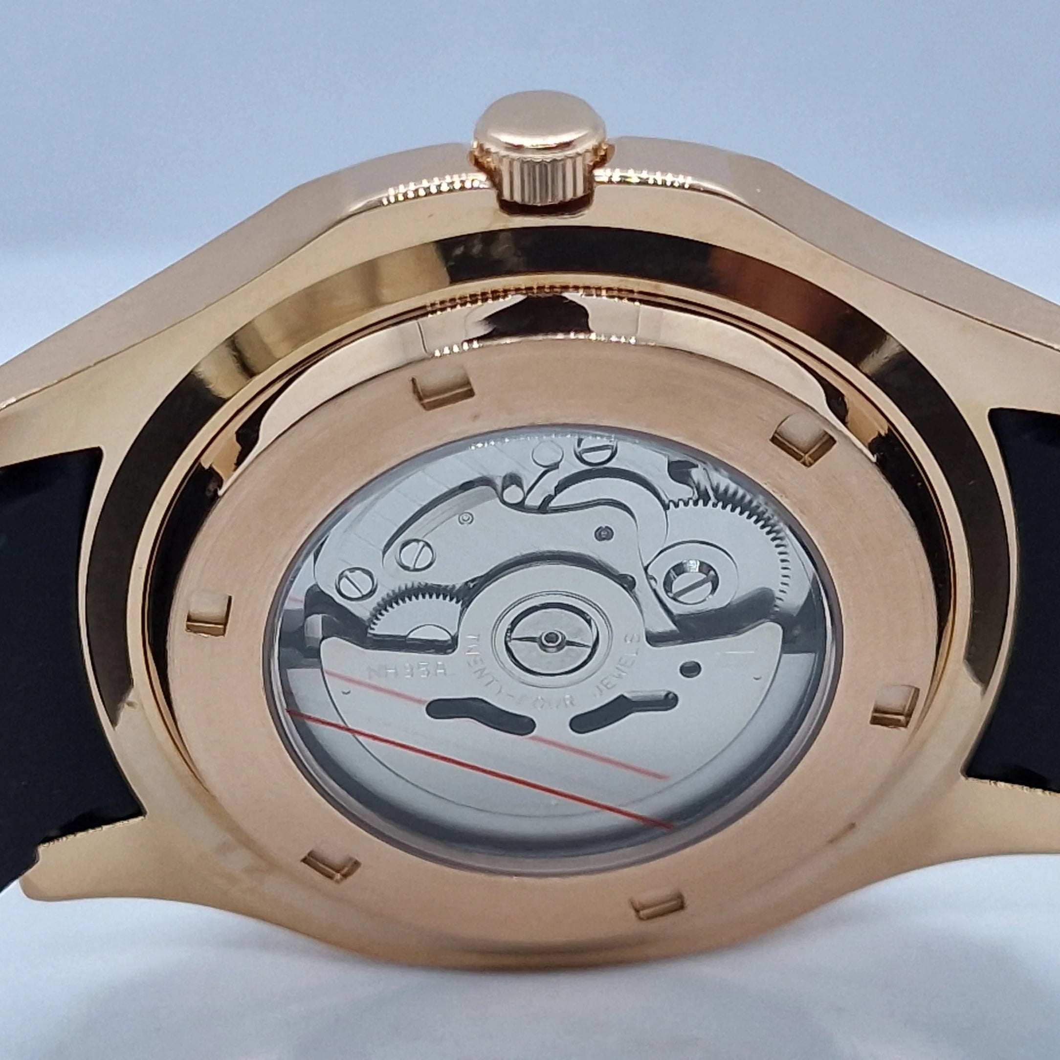 SEIKO MOD AQUANAUT | ROSE GOLD BLACK