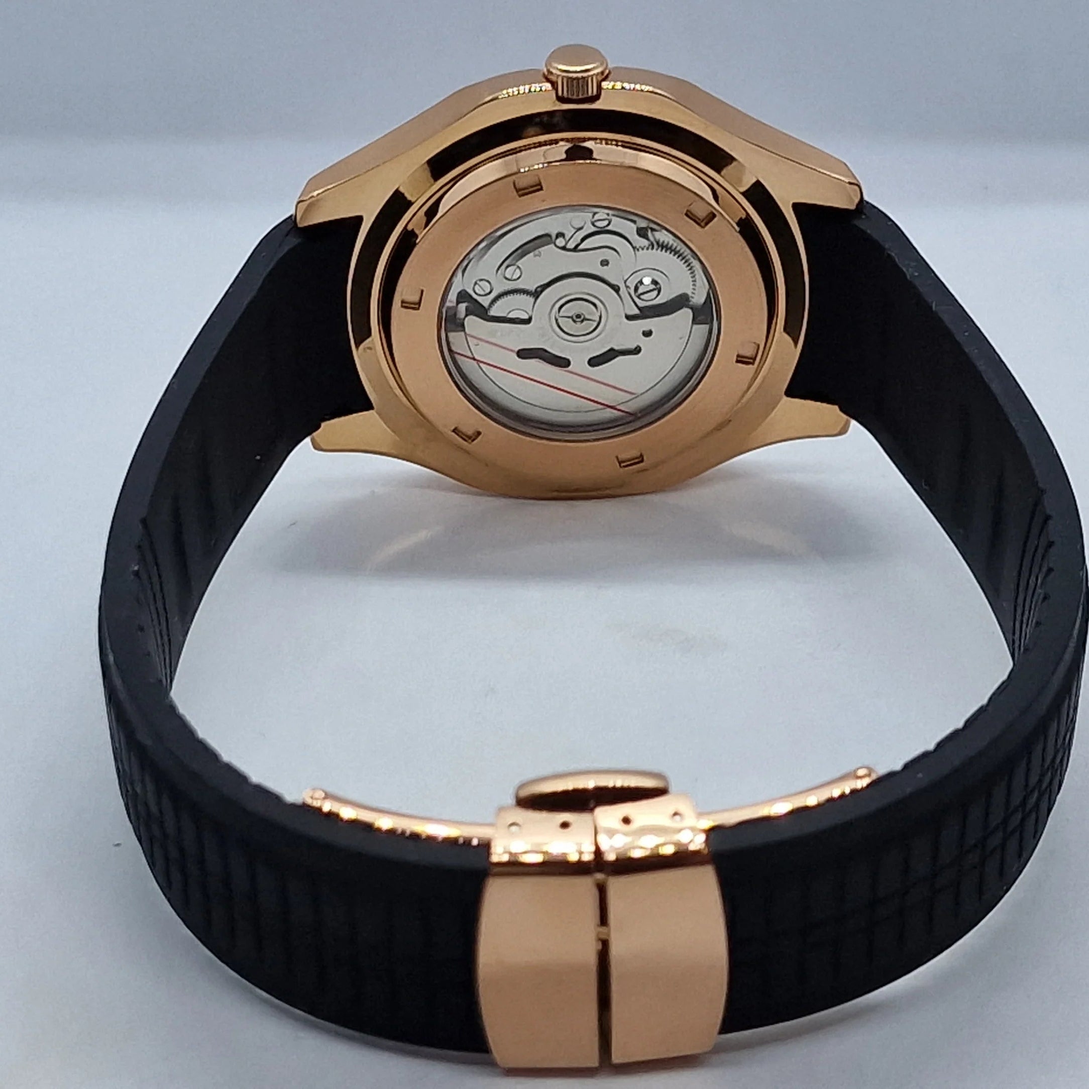 SEIKO MOD AQUANAUT | ROSE GOLD BLACK
