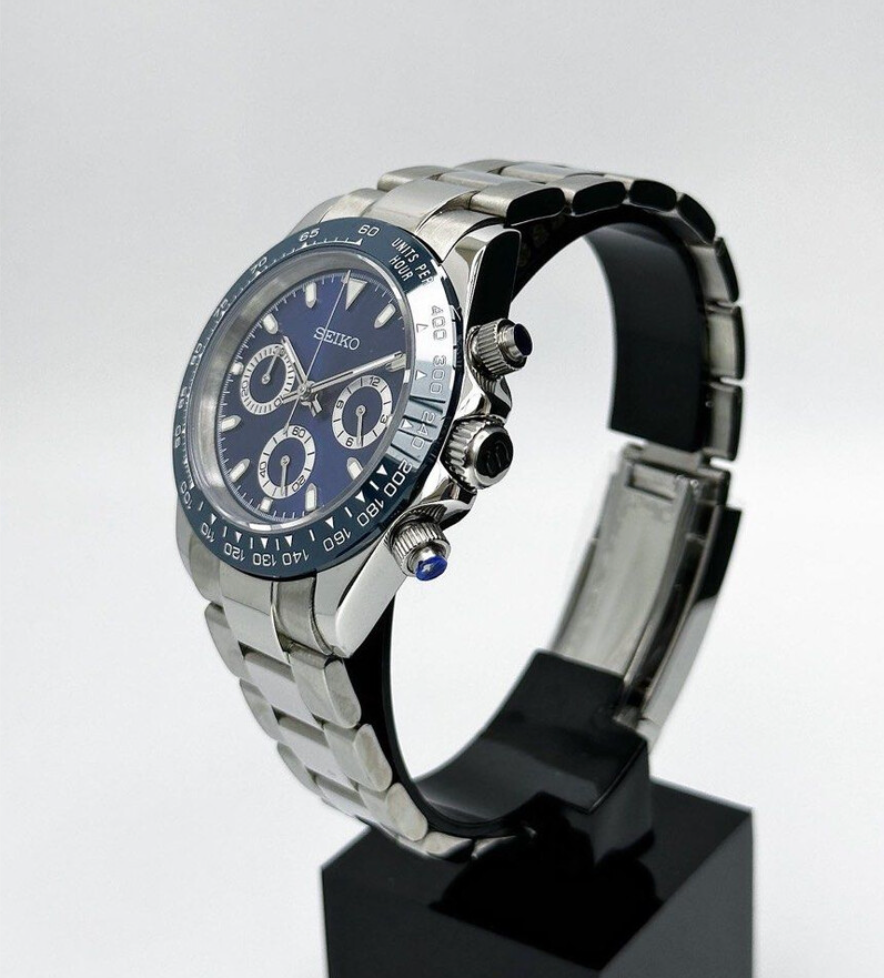 SEIKO MOD DAYTONA | BLUE
