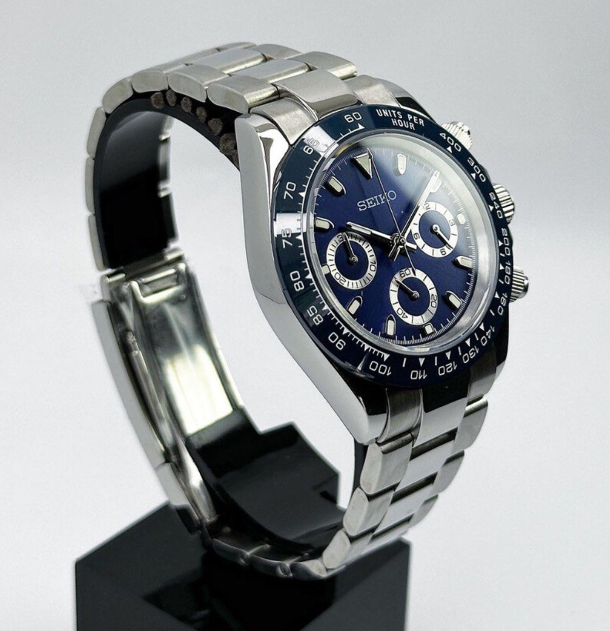 SEIKO MOD DAYTONA | BLUE