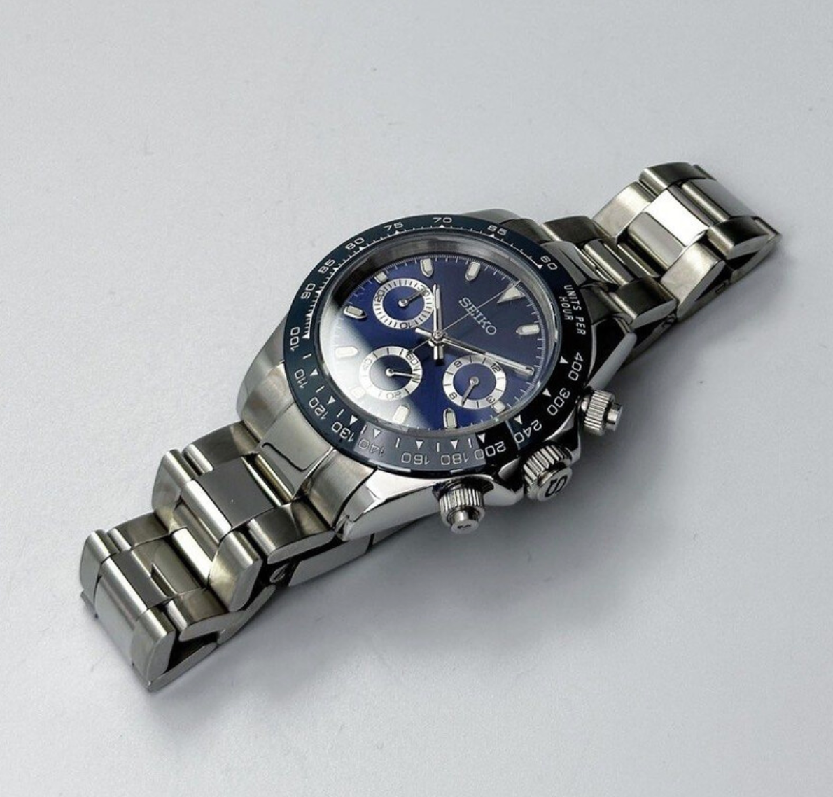 SEIKO MOD DAYTONA | BLUE